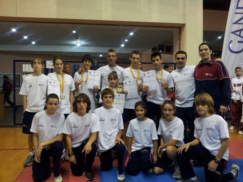 Siete Medallas en los Campeonatos de Espa&ntilde;a de Gand&iacute;a